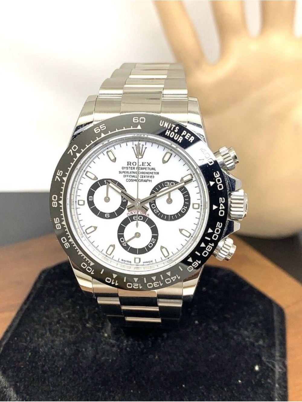 ROLEX DAYTONA PANDA MEN WATCH 116500 SWISS SWISS AUTOMATIC STEEL 40MM BOX 2021